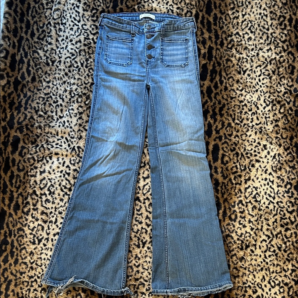 High Waist Blue Women's Jeans